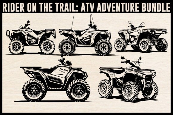 ATV Adventure Silhouette SVG Bundle