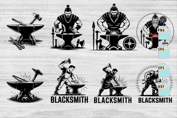 Blacksmith SVG, Anvil Svg, Hammer SVG