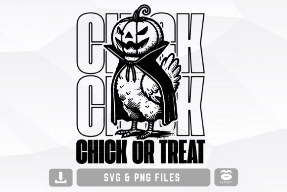Chick or Treat SVG: Cute Halloween Chick