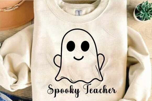 Spooky Teacher SVG Design