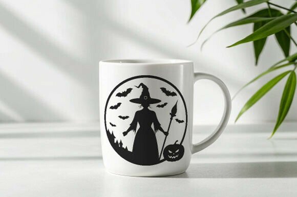 Witch Svg, Halloween Svg, Pumpkin Svg